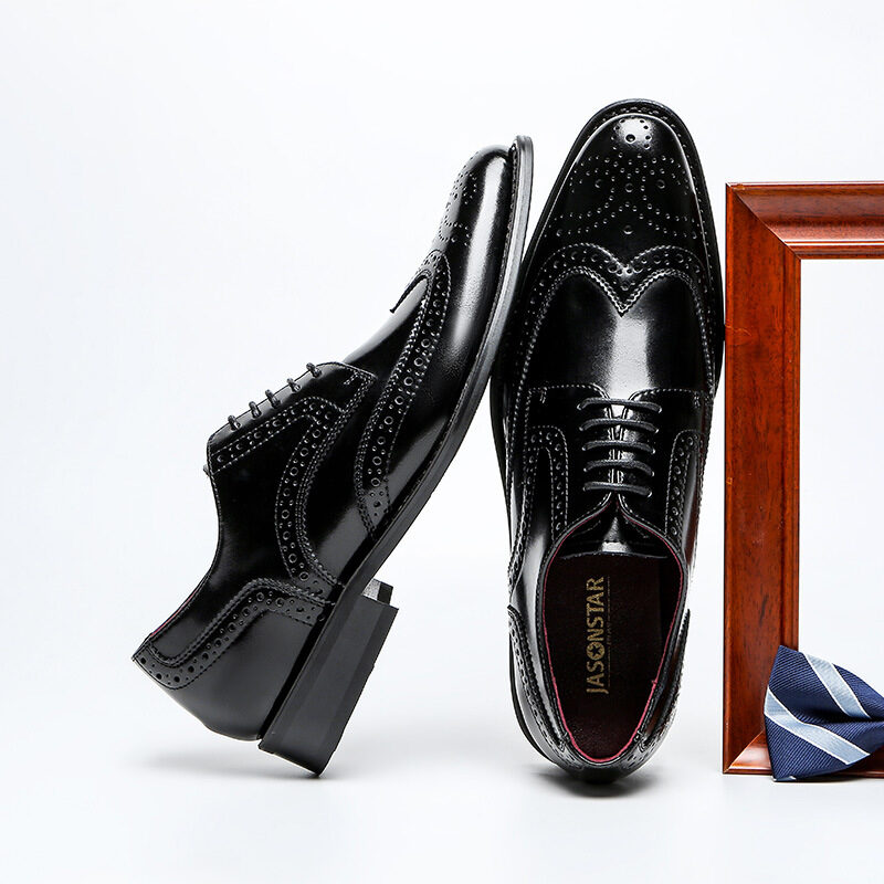 Genuine Leather Business Casual Dress British Style Shoes