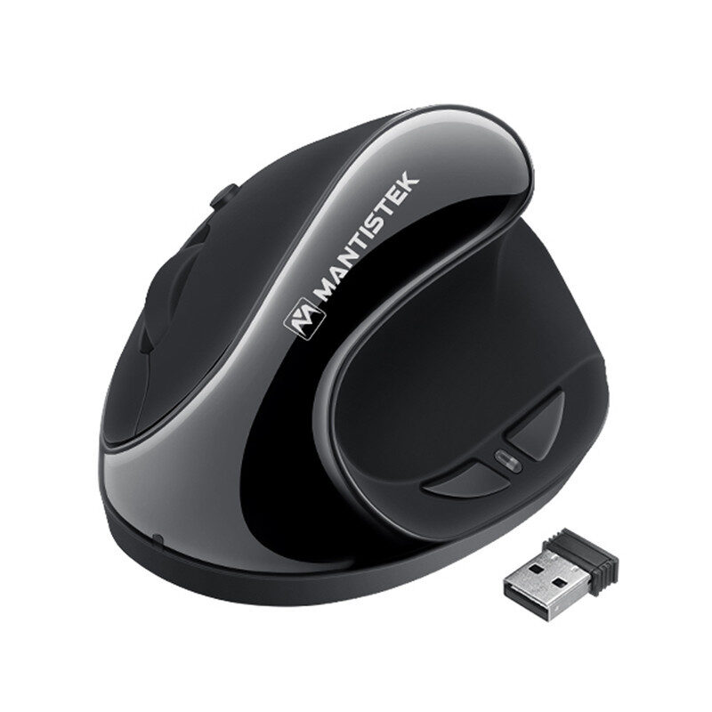 2.4G Vertical Ergonomic Optical Mouse 3 Adjustable DPI