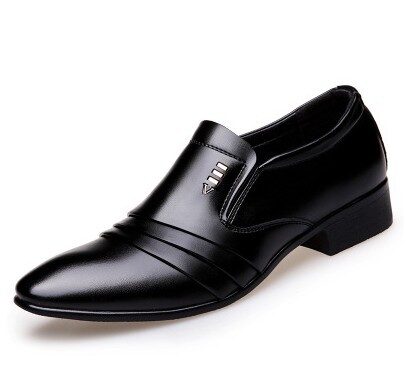 Leather Shoes Men Summer Breathable Men's
