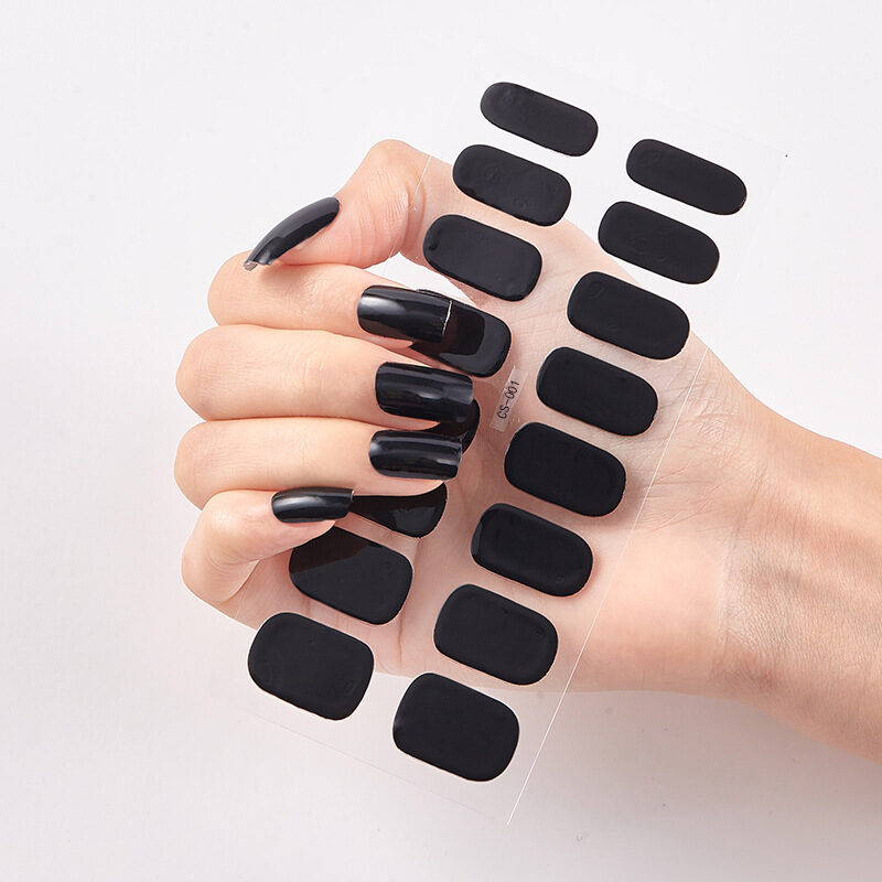 Nail Sticker Letter Color Art Full