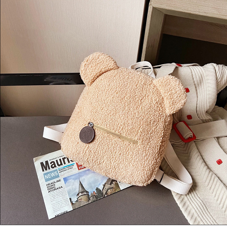 Bear Backpacks Portable Children Travel Shopping Rucksacks Women's