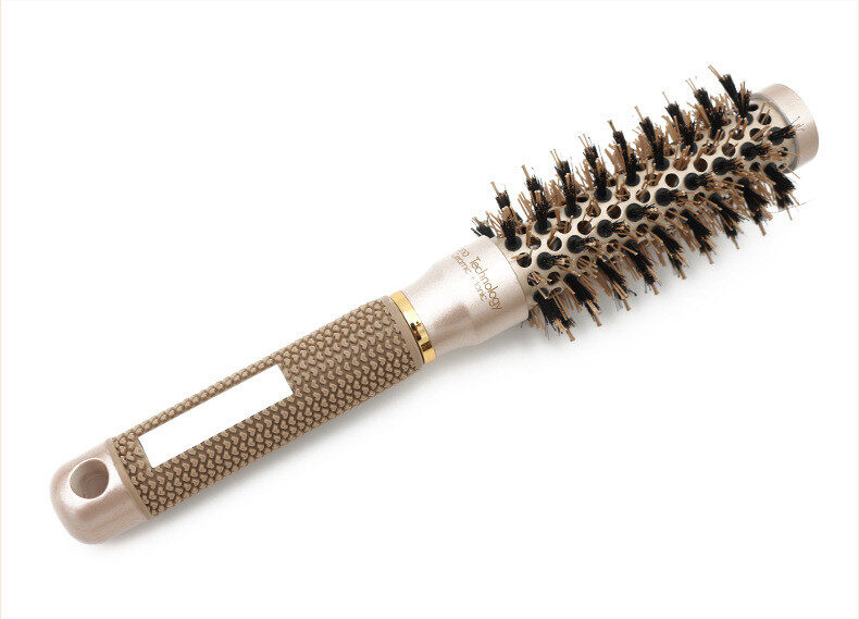 Hair Comb Brush Nano Hairbrush Ceramic Ion Round