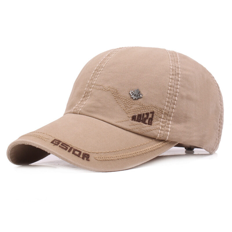 Peaked Cap Men's Cotton Baseball