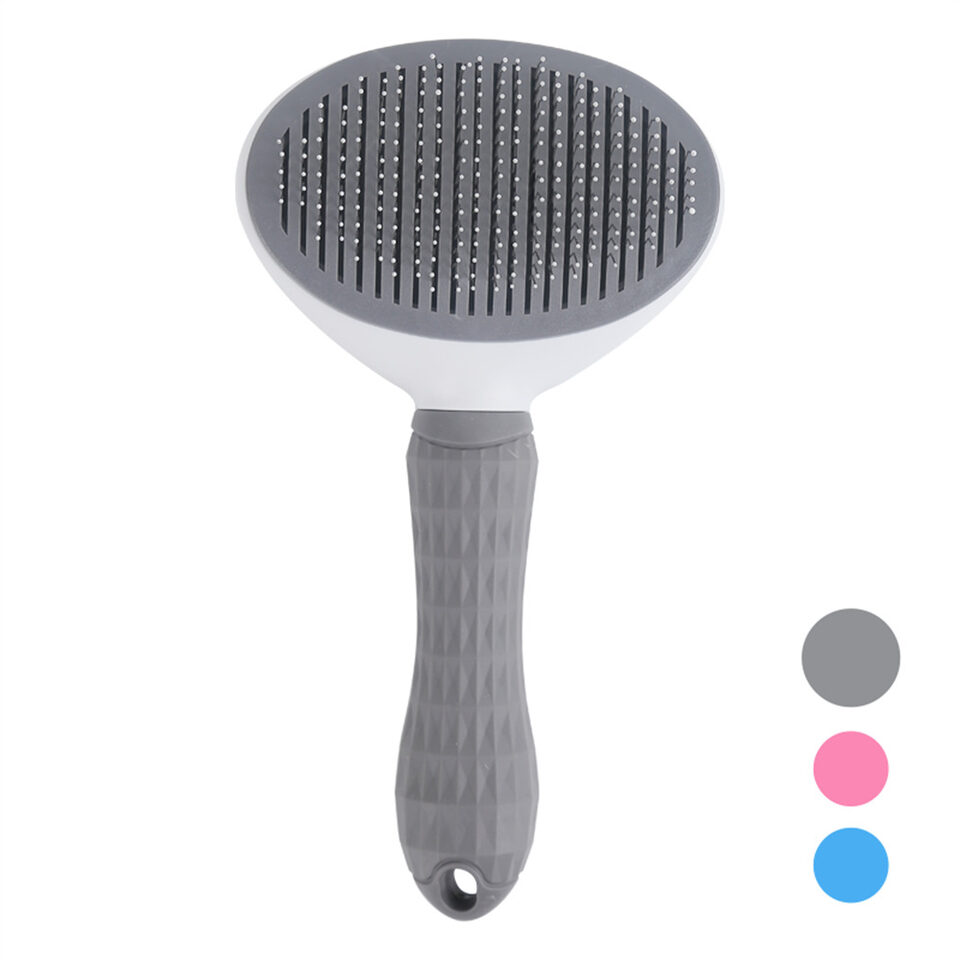 Cat Self-Cleaning Comb Stainless Steel Dog Hair Brush
