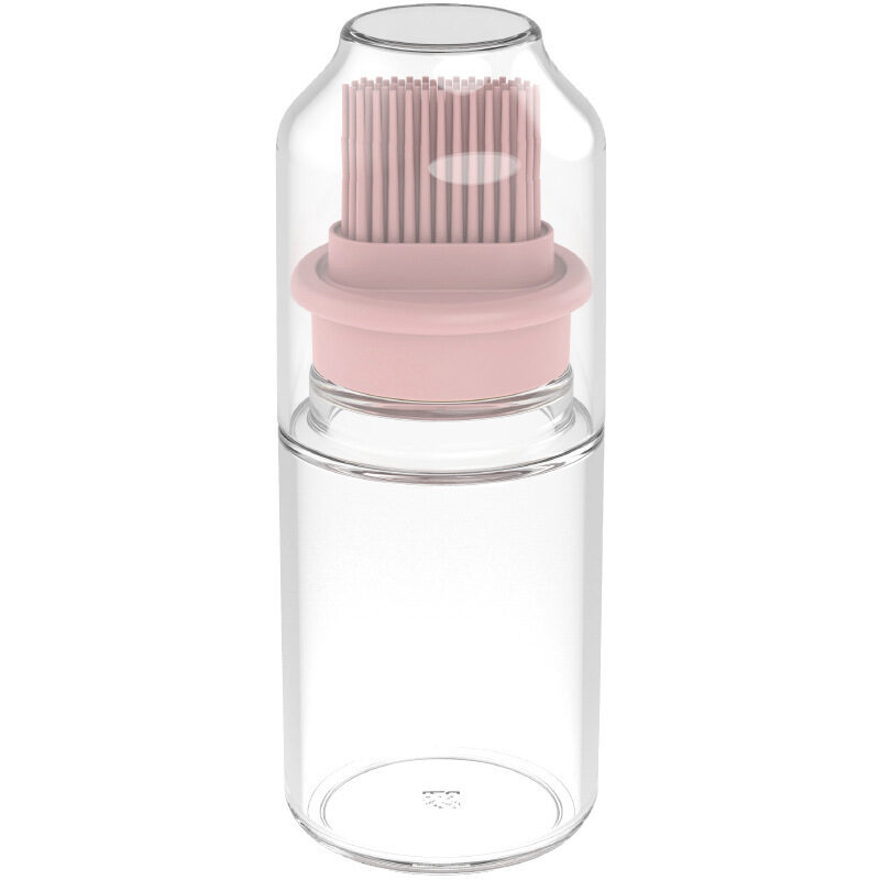 Portable Oil Bottle with Brush Silicone Barbecue Liquid