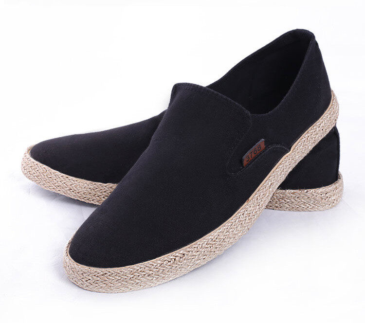 New Hemp Rope Canvas Shoes Straw Men