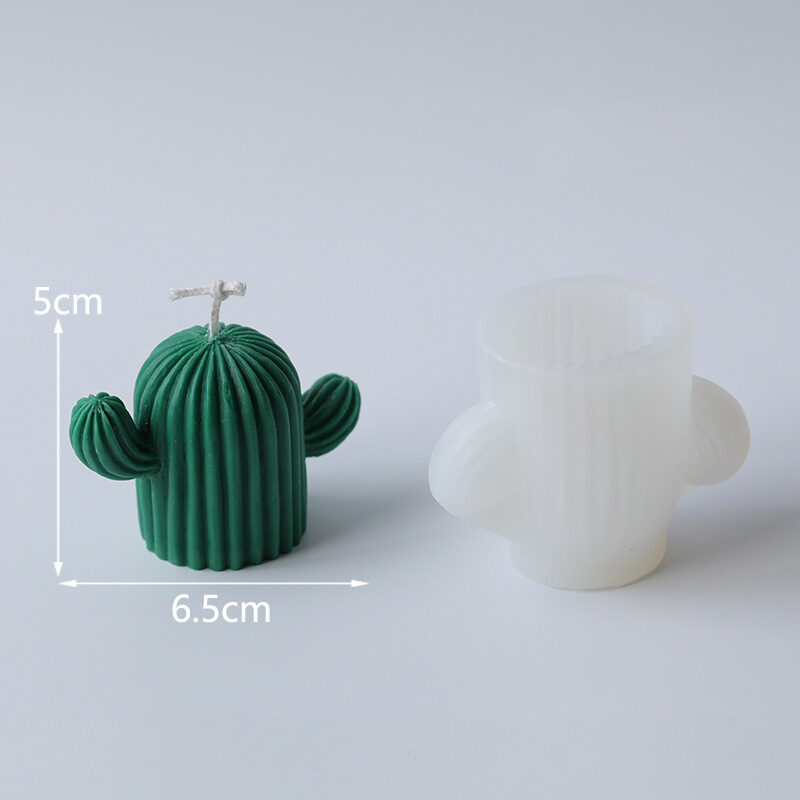 Cactus Shape Candles Mould Silicone Candle Mold Aromatherapy