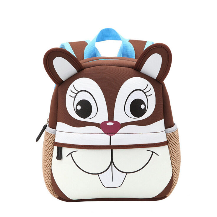 Kindergarten School Bag 3D Cartoon Diving Material Children's