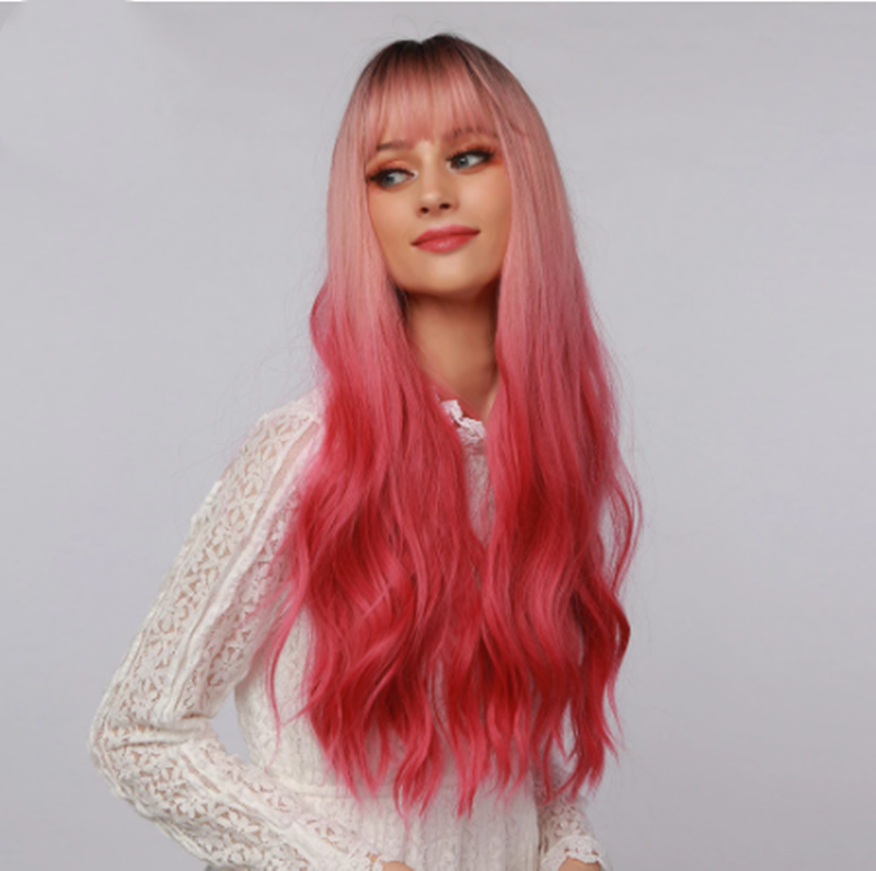European and American Wigs Chemical Fiber Headgear