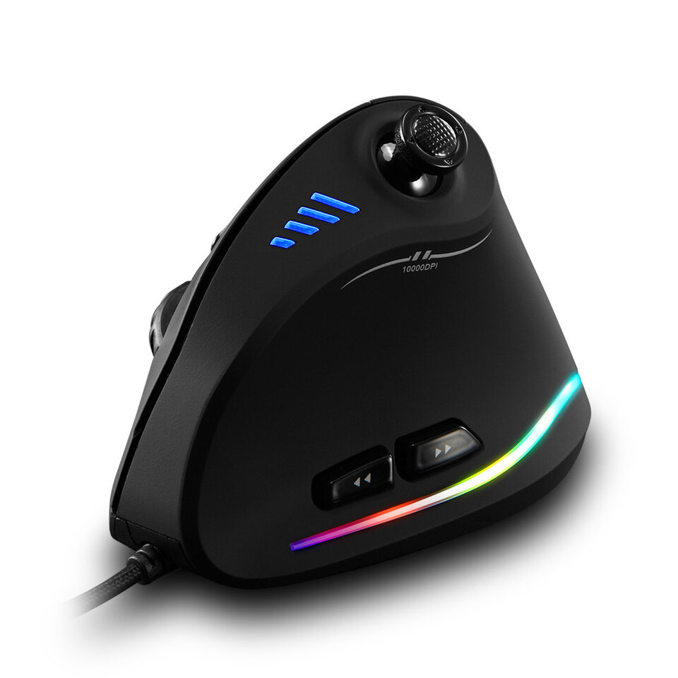 Programming Mouse Wired Vertical Optical