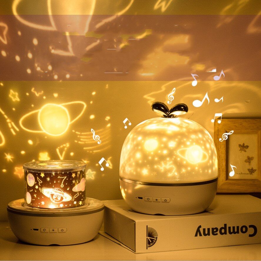 Xiaocao Projector Light Bluetooth Speaker Night