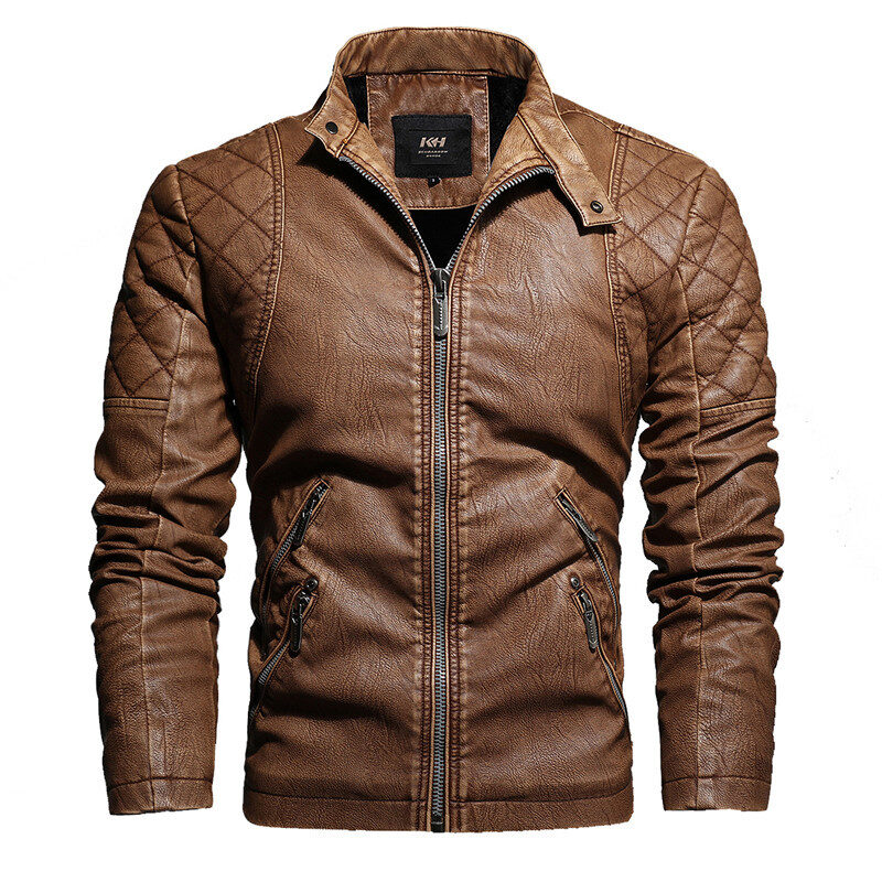 Men's Fashion Trendy Men Autumn And Winter Leather