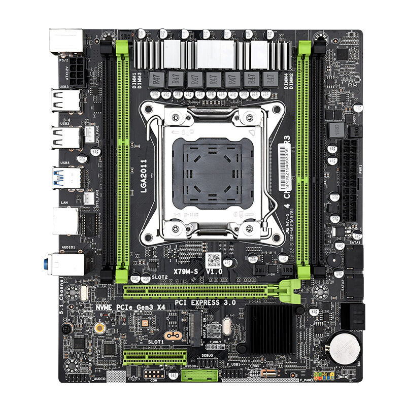New X79 computer motherboard pin supports Zhiqiang E5
