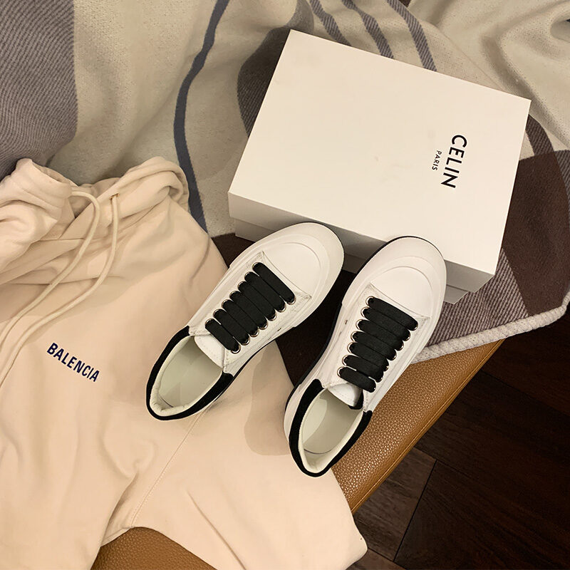 Casual Shoes All-Match White Women Canvas