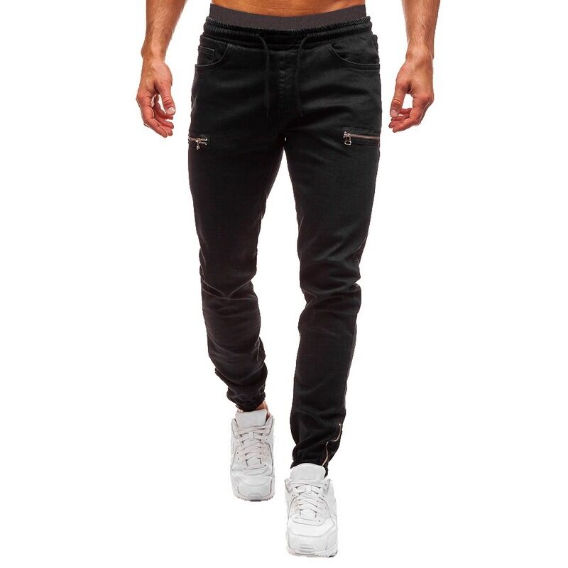 White Pants Jeans Trousers For Men Retro Party