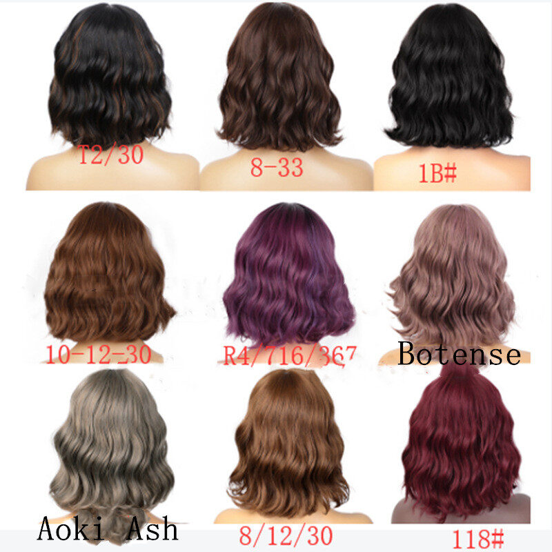 European And American Wigs Black Ladies Short Curly