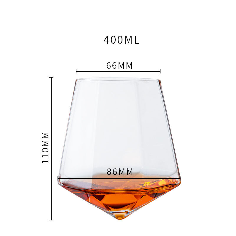 Tumbler Wine Glass Crystal Handmade Foreign