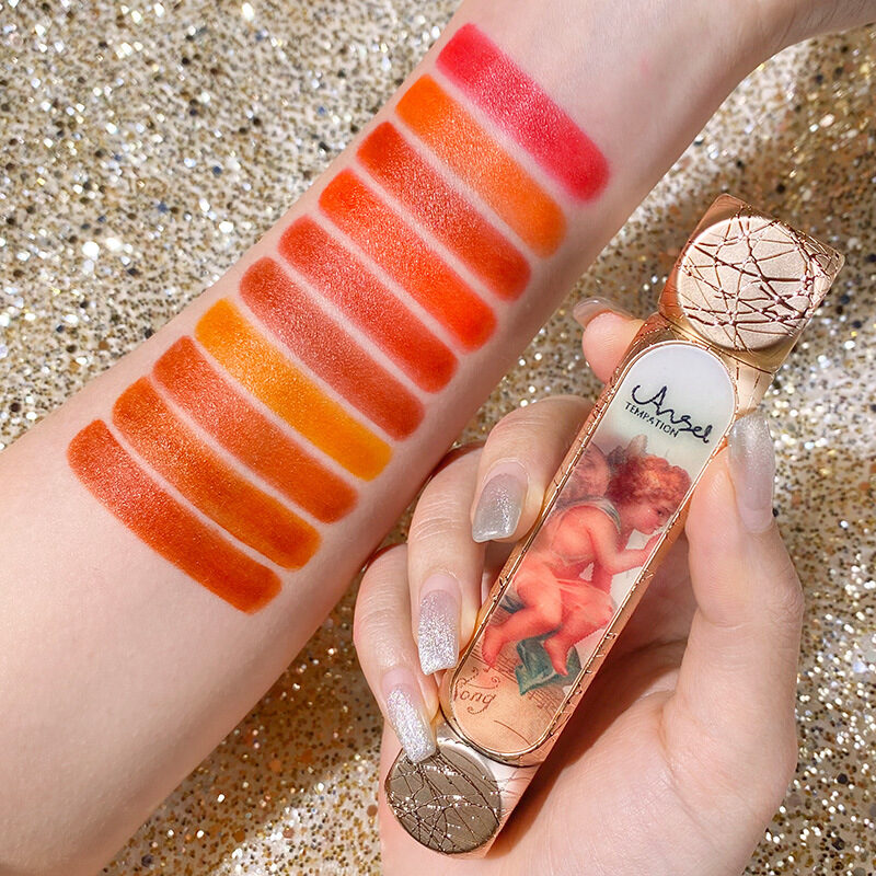 Non-stick Three-color Lipstick Color Changing