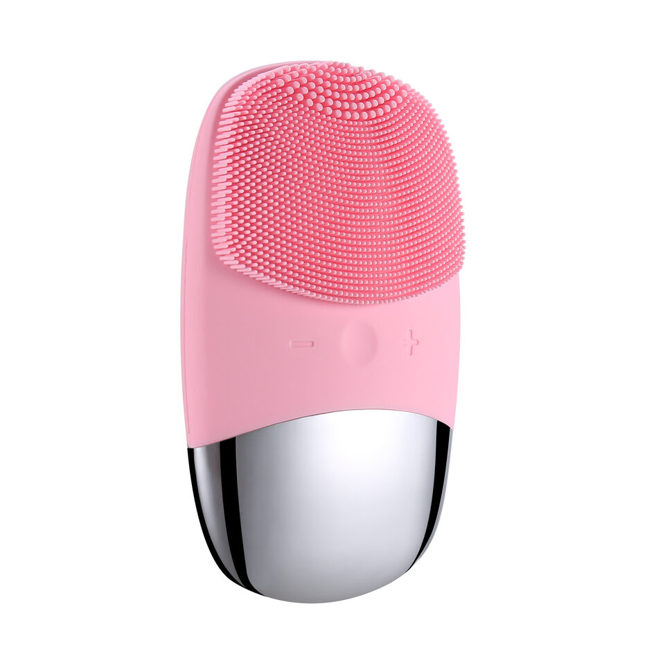 Mini Silicone Electric Face Cleansing Brush Facial Cleanser