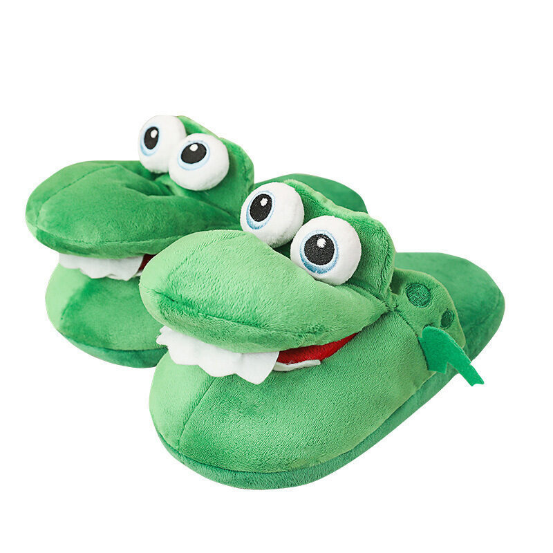 Cotton Slippers Mouth Will Move Plush Cute Funny