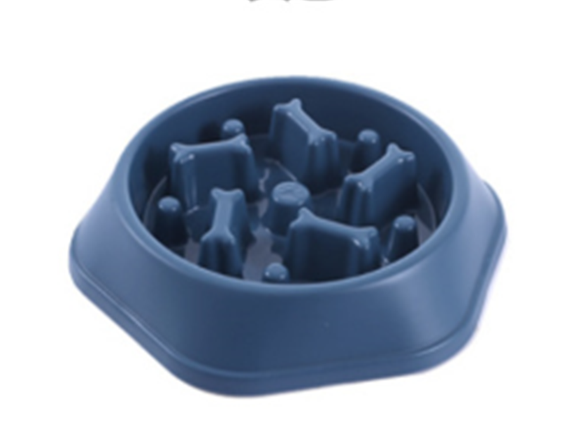 Home Style Bone Choke Prevention Slow Food Bowl