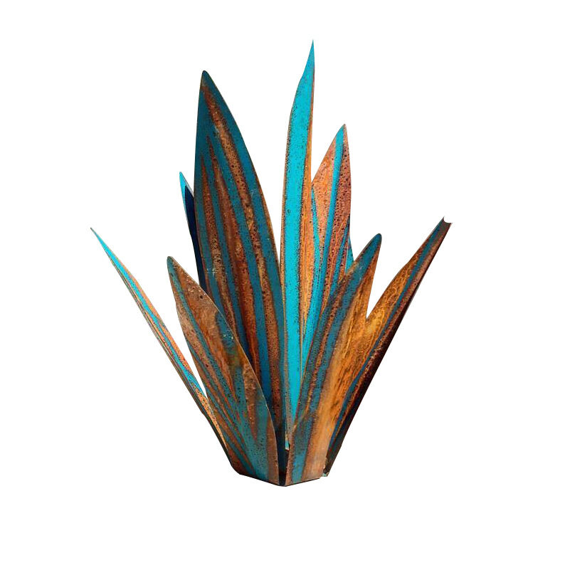New Iron Art Agave Plant Ornaments Garden