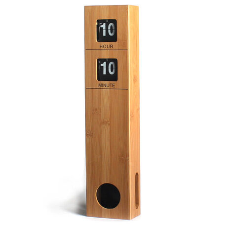 Bamboo Clock Craft Wall