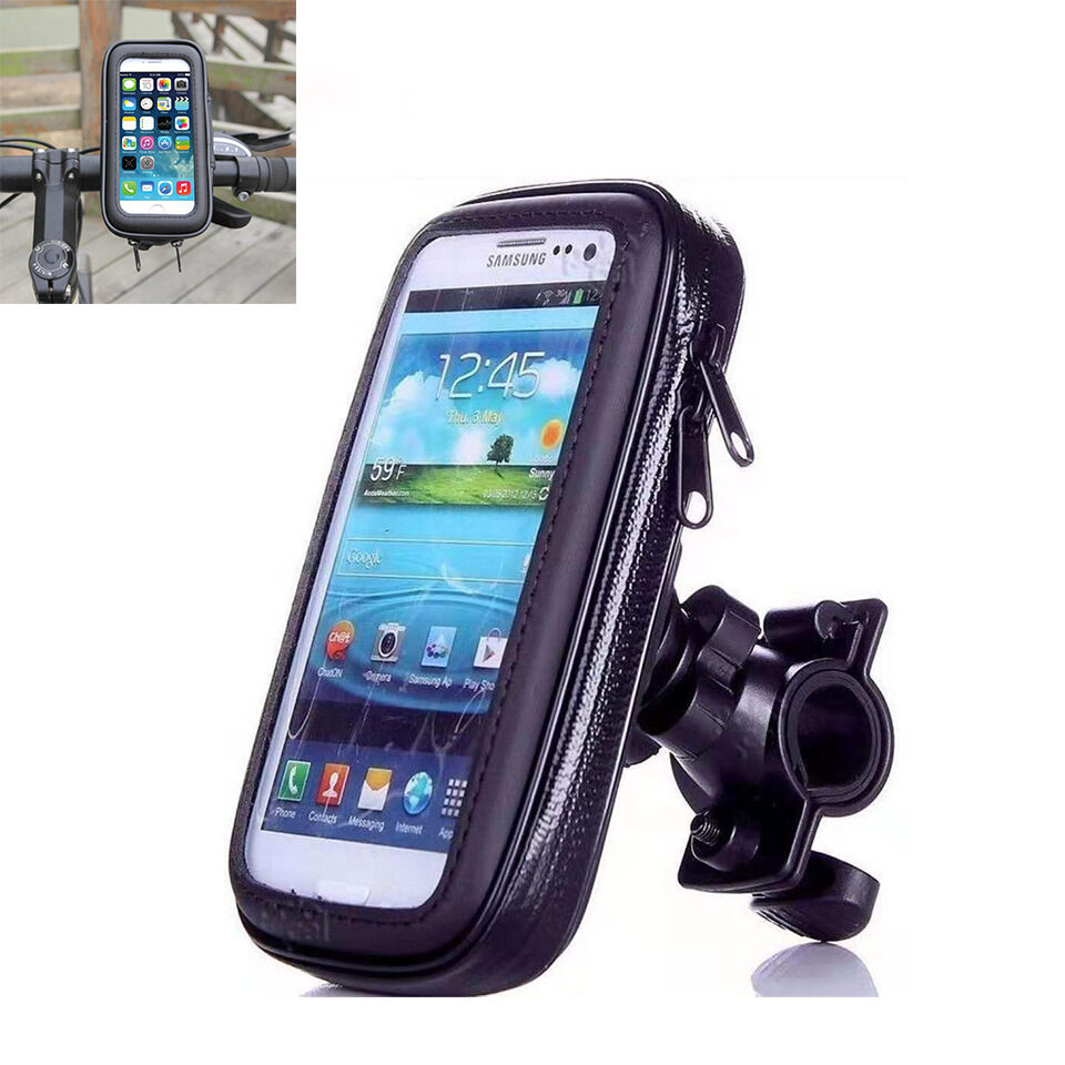 Bicycle Motorcycle Phone Holder Waterproof Case Bike Bag