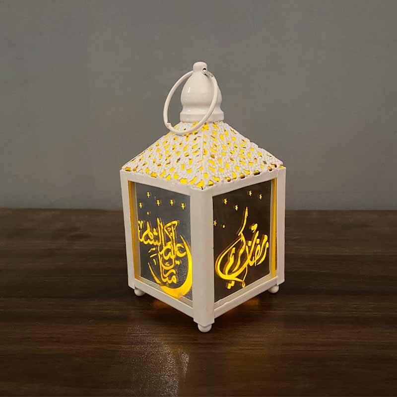 Lamp Led Eid Mubarak Decor String Lights Ramadan
