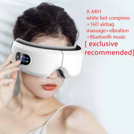 Eye Massager Air Pressure Vibration Protector Bluetooth Massage