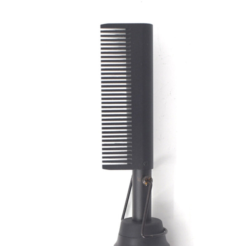 Electric Straight Hair Curling Comb Dry Wet Dual