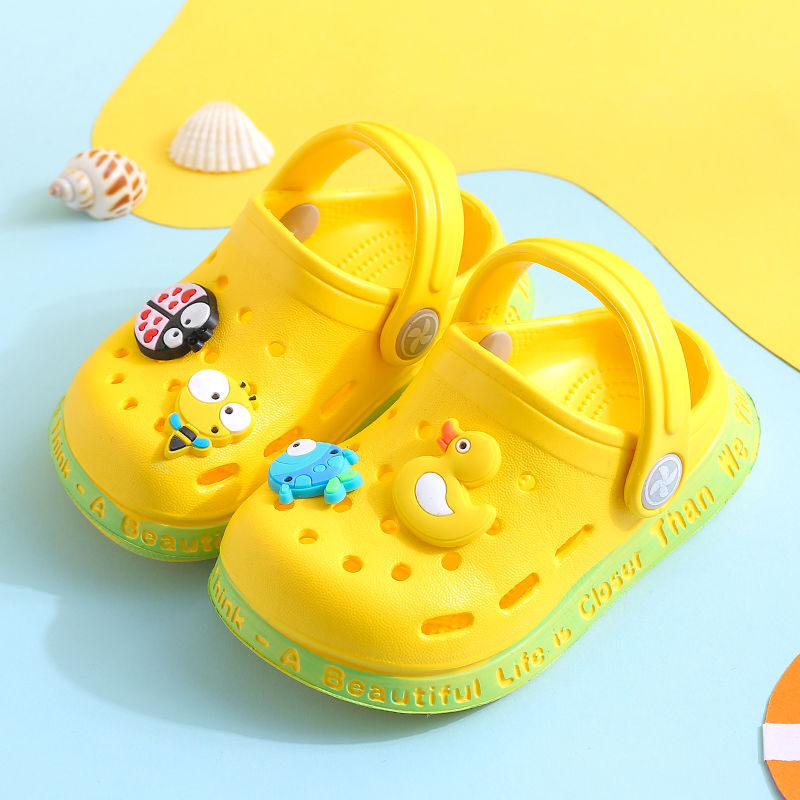 Kids Slippers for Boys Girls Cartoon Shoes Summer