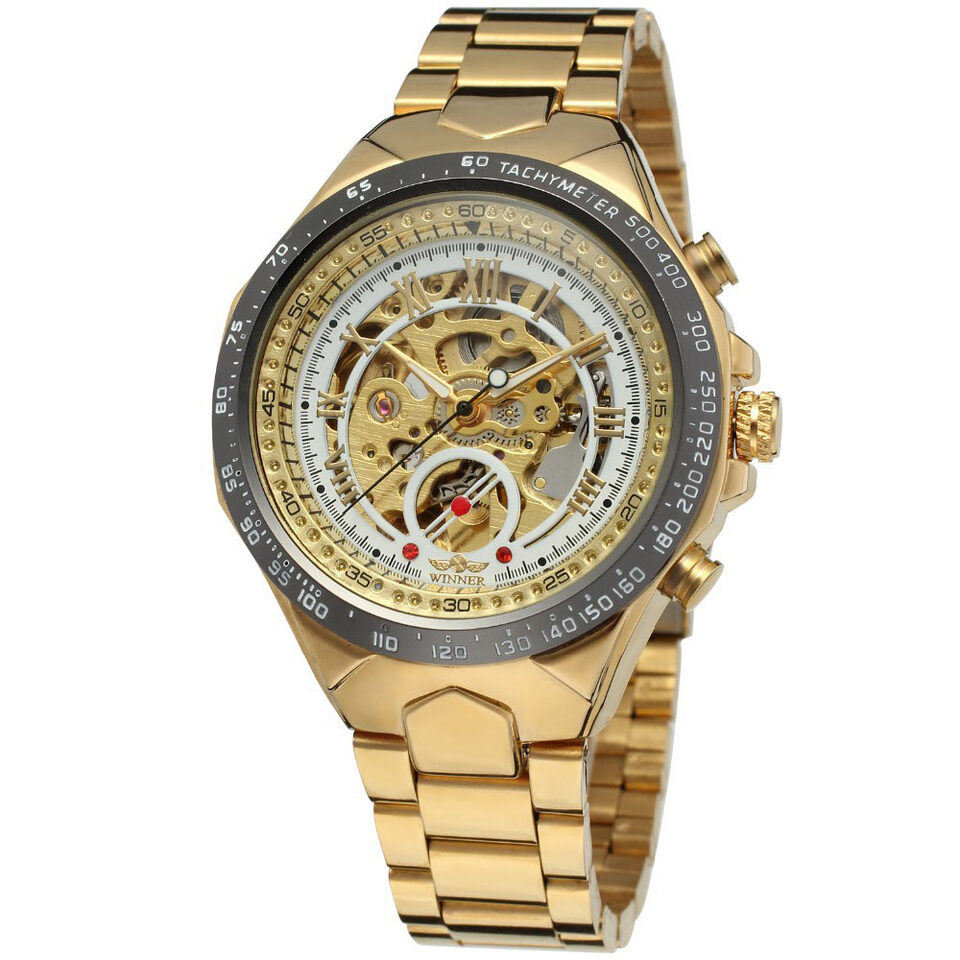 Personalized All-steel Hollow Automatic Mechanical Watch Fashion