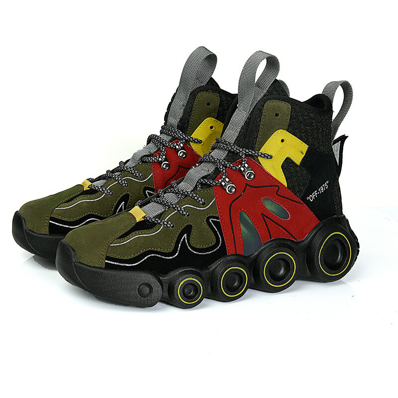 Fashion High-top Sneakers New Catwalk Shoes Men Men's