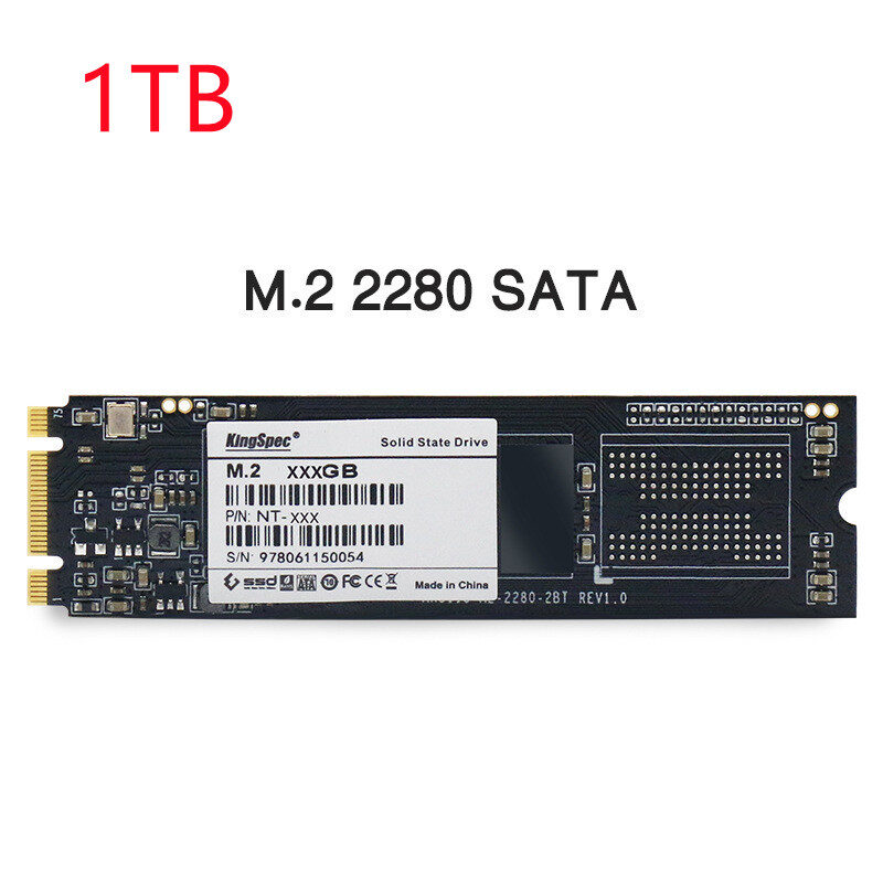KingSpec M.2 NGFF 2280 SATA 128G 256G SSD