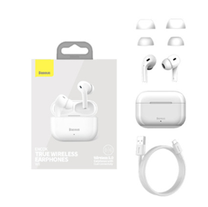 Dual Monaural Switching Noise-cancelling Earphones Waterproof Sound-activated Music