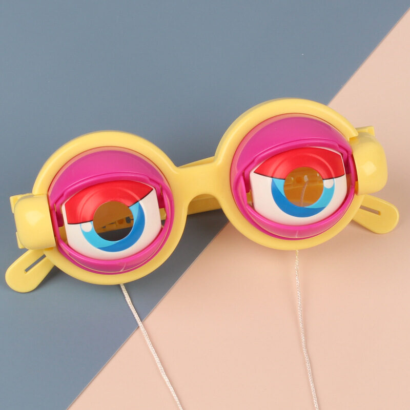Crazy Eyes Glasses Toy Supplies Kids Party Favor