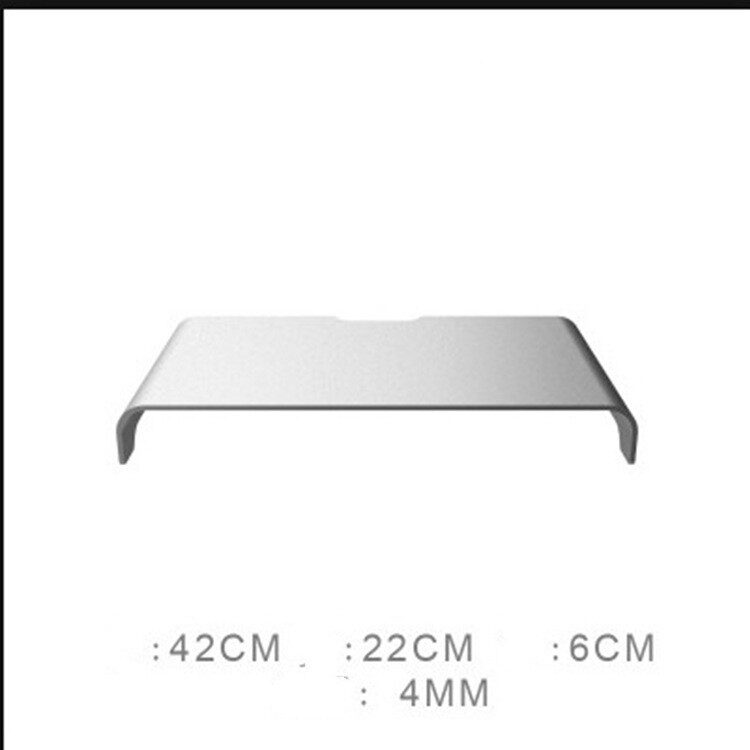 Aluminum Alloy Computer Monitor Increase Rack Desktop Storage