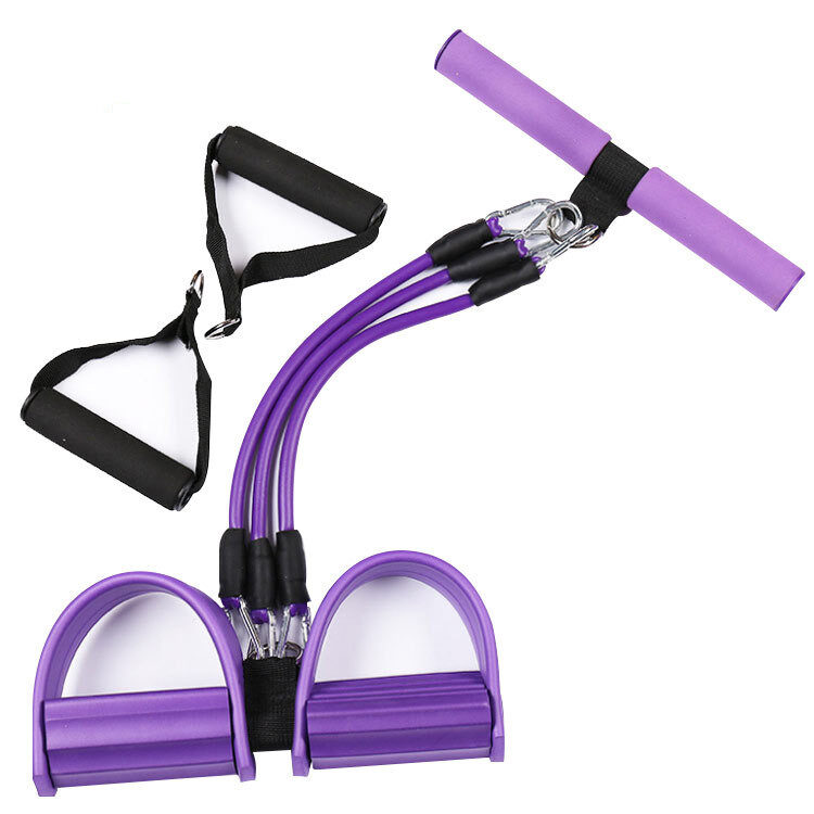 Pedal Tension Device Three Tube Removable Foot Stretch