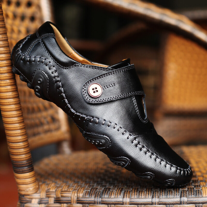 Casual Leather Shoes Korean Fashion Men