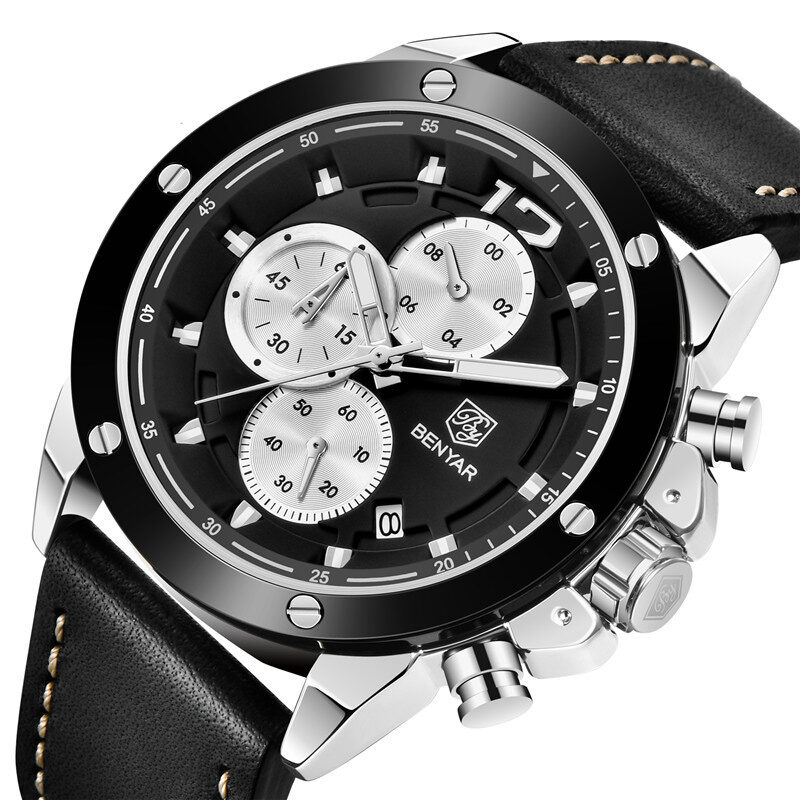Watch Quartz Sports Fashion Waterproof Multifunctional Men