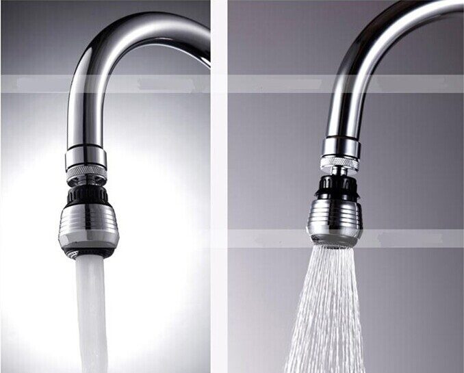 Plastic Imitation Metal Water-saving Faucet Bubbler Kitchen Universal