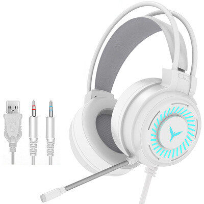 King G60 Gaming Headphones Wired 7.1 Channel Eating