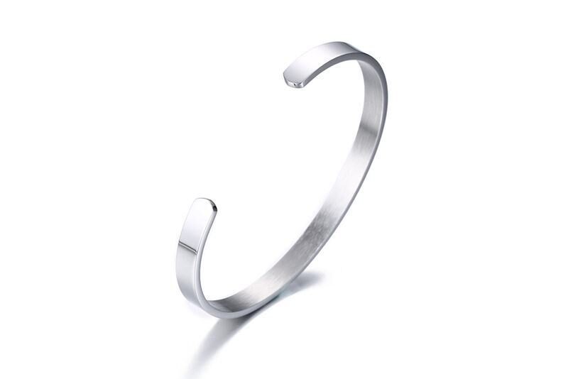 Titanium Steel Bracelet Cuff