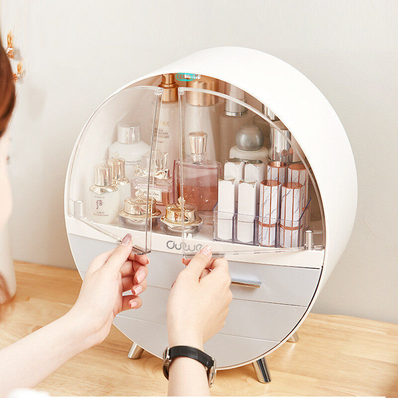 Net Celebrity Creative Cosmetics Drawer Type Desktop Dustproof