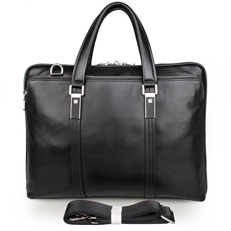 Gentleman Style Leather Men's Bags Business Bag Briefcases