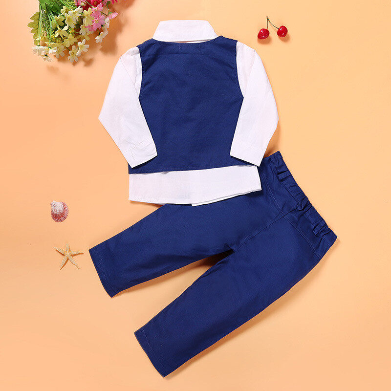 Casual Clothing Suits Boys' Clothes Vests Gentleman