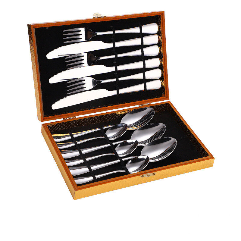 Stainless Steel Steak Cutlery Set Western Gift Box
