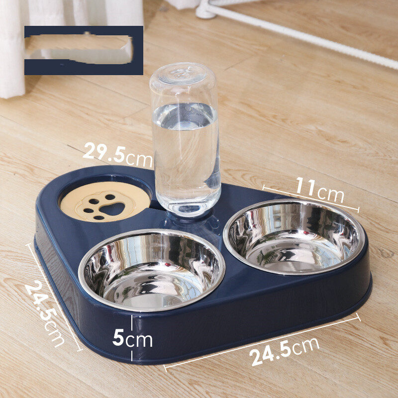 Dog Bowl Double Automatic Drinking Food Rice