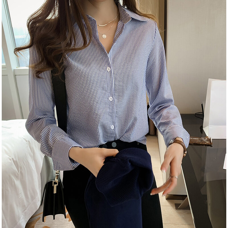 Spring Women's Korean Style New Casual Student Shirt